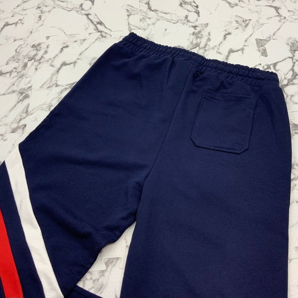 Men's Fila Navy | Red | White Pullover Sweatpants NWT