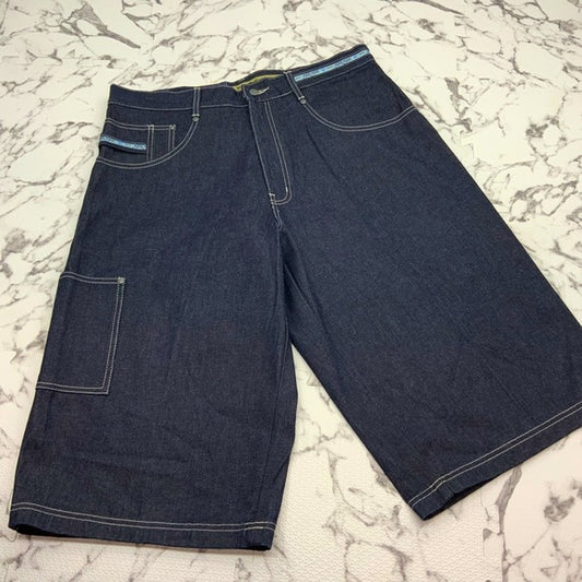 Men's Pelle Pelle Carpenter Dk Blue Casual Short NWT