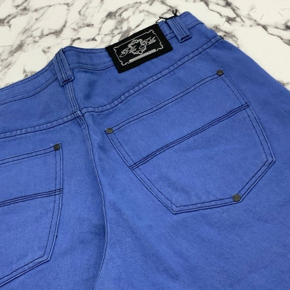 Men's Pelle Pelle Electric Blue Denim Short