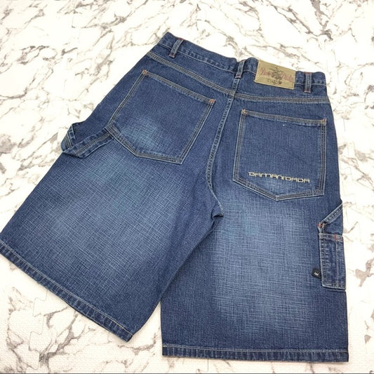 Men's Dada Mid Blue Denim Shorts NWT