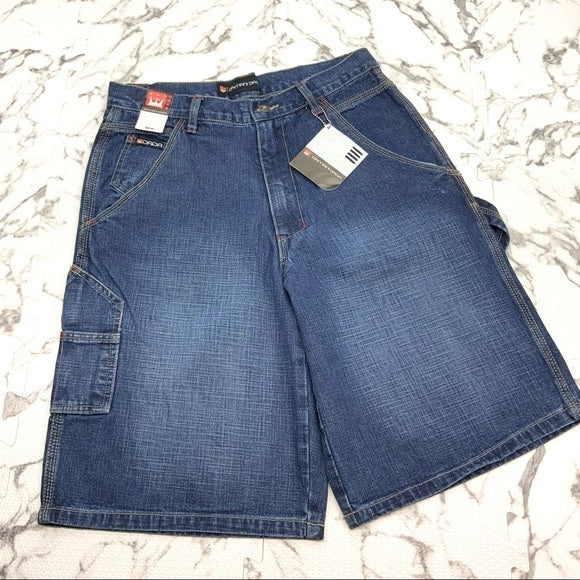 Men's Dada Mid Blue Denim Shorts NWT