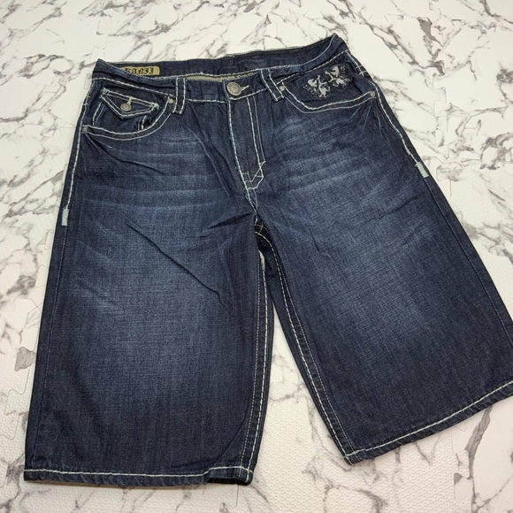 Men's Kanji Dk Blue Denim Short NWT