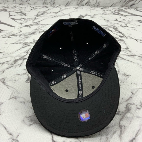 Men's New Era Cap Black | Red MLB NY Yankees Pinstripes 59FIFTY NWT