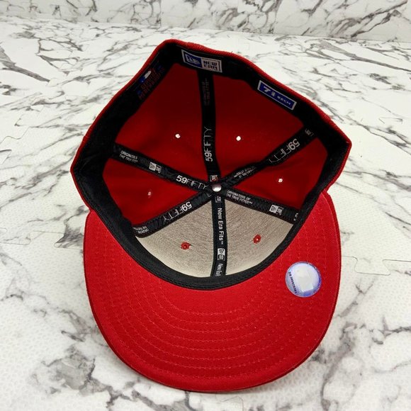 Men's New Era Cap Red | White Street Sign 59FIFTY NY Yankees Limited Edition NWT