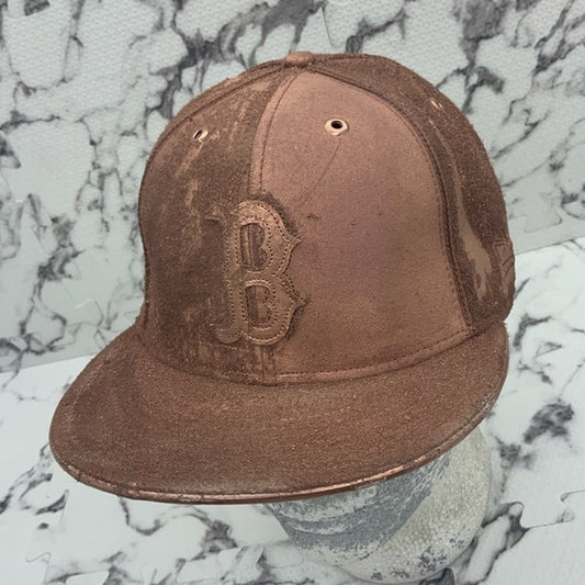 Men's New Era Cap Vintage Rose Brown Boston Red Sox 59FIFTY Hat NWT