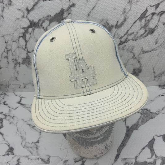 Men's New Era Cap Vintage Off White | Sky Blue 59Fifty Hat NWT