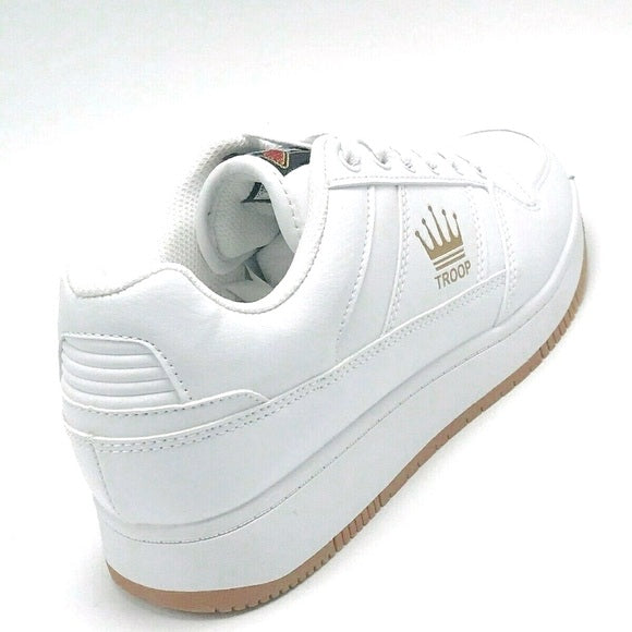 Men's Troop Destroyer White | Gum Low-Top Sneakers NWT