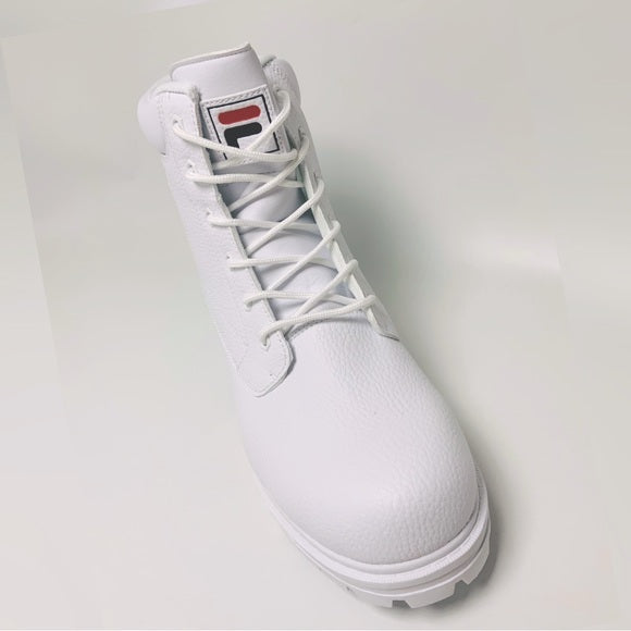 Men's Fila White Edgewater 12 PB Boot NWT