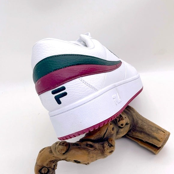 Men’s Fila A Low White | Green | Burgundy Sneakers NWT