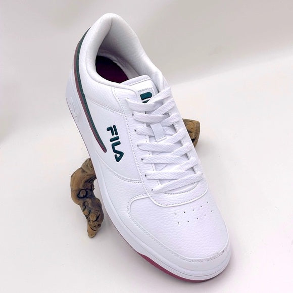 Men’s Fila A Low White | Green | Burgundy Sneakers NWT