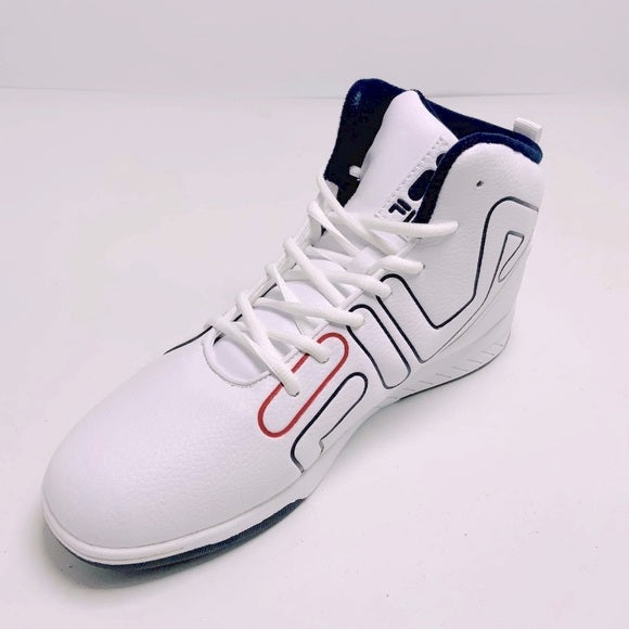 Men's Fila Khronos Navy | White | Red Fashion Sneakers NWT