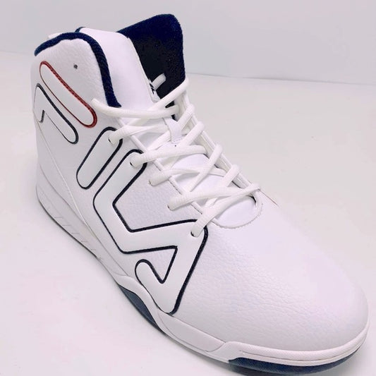 Men's Fila Khronos Navy | White | Red Fashion Sneakers NWT