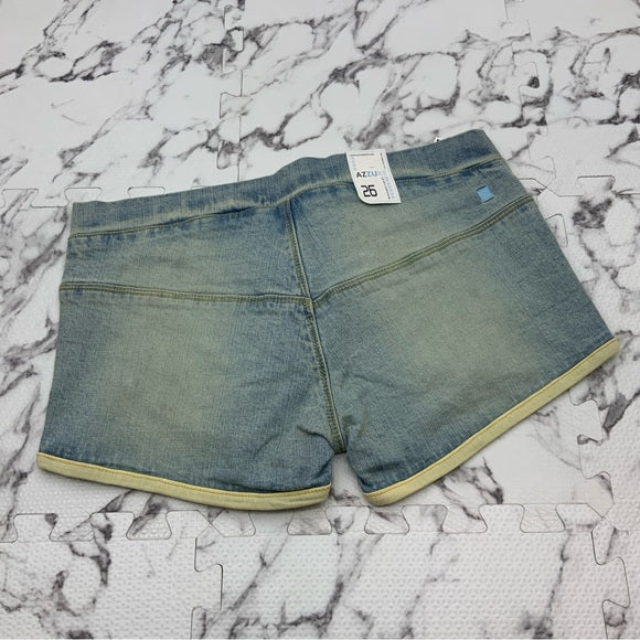 Women’s Azzure Bleached Vintage Denim Shorts NWT