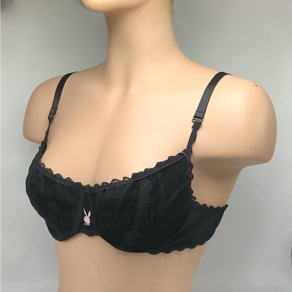 Women’s Playboy Black Suede Set NWT