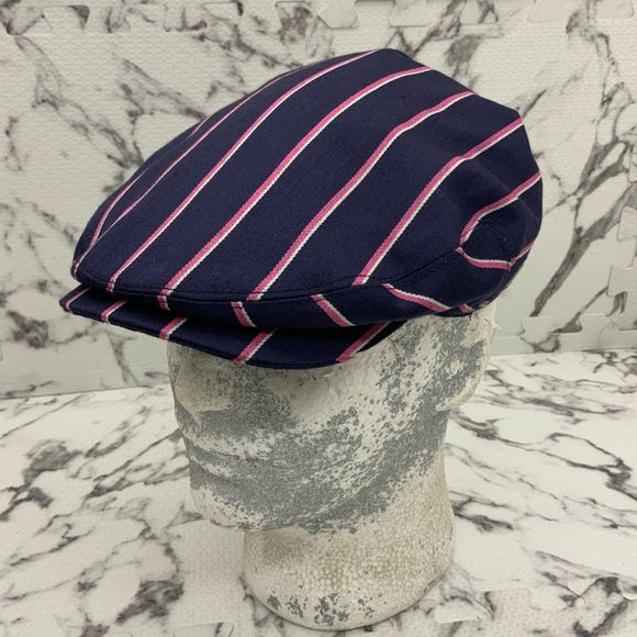 Men's Kangol British Peebles 504 Navy | Pink | White Casual Made in Italy Hat NWT