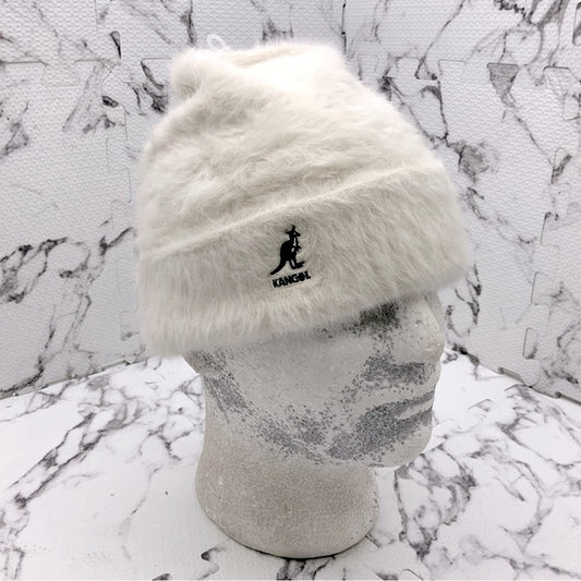 Men's Kangol Vintage White  Cuff Pull On Casual Beanies NWT