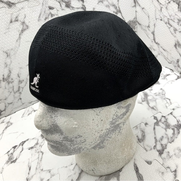 Men's Kangol Black Tropic 507 Ventair Casual Hat NWT