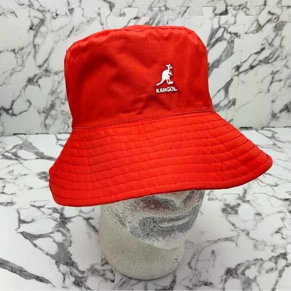 Men's Kangol Floral Reversible Orange | Purple | Yellow | Red Lahinch Bucket Hat NWT