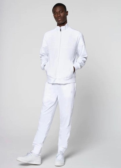 Men's Sergio Tacchini White on White Casual Tracksuit NWT