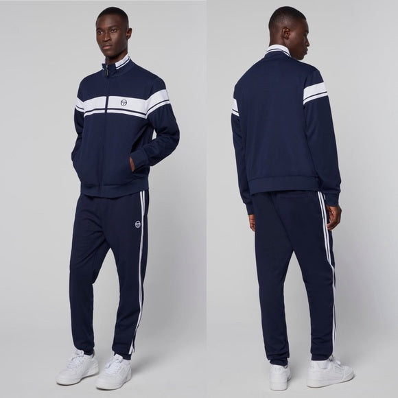 Men’s Sergio Tacchini Navy | White Casual Tracksuit NWT