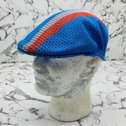 Men's Kangol Blue | Red | Grey Mesh Stripe 504 Hats NWT