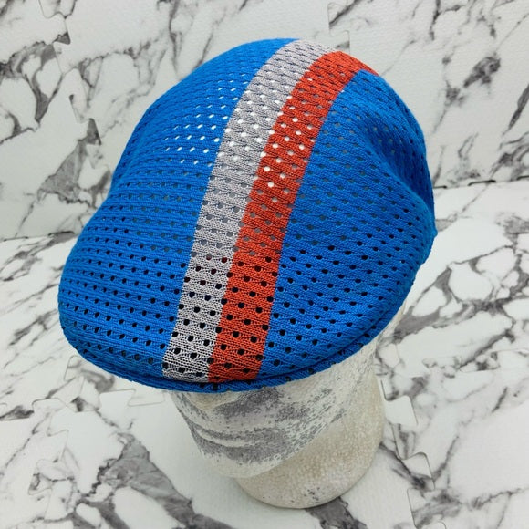 Men's Kangol Blue | Red | Grey Mesh Stripe 504 Hats NWT