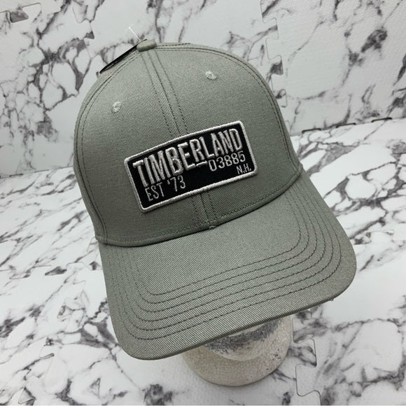 Men’s Timberland Heather Grey | Black Baseball Cap NWT