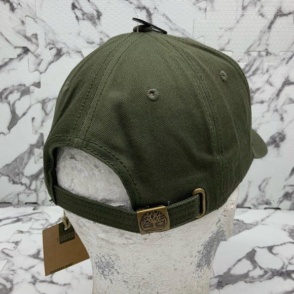 Men’s Timberland Olive Green | Yellow Baseball Cap NWT