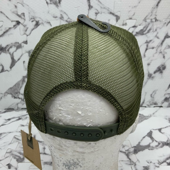 Men’s Timberland Olive | Wheat Suede Trucker Hat NWT