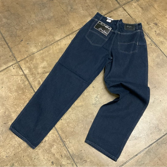 Men's Sean John Dk Blue Hammer Loop Denim Pants NWT