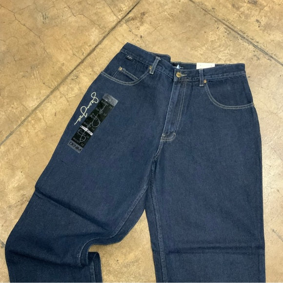 Men's Sean John Dk Blue Hammer Loop Denim Pants NWT