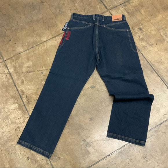 Men's Phat Farm Dk Blue | Red Denim Pants NWT