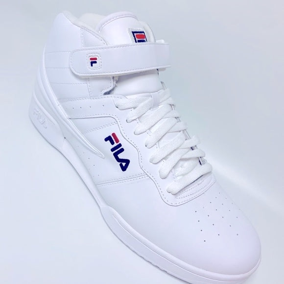 Men's Fila F-13V Smooth Lean/Syn White Sneakers NWT