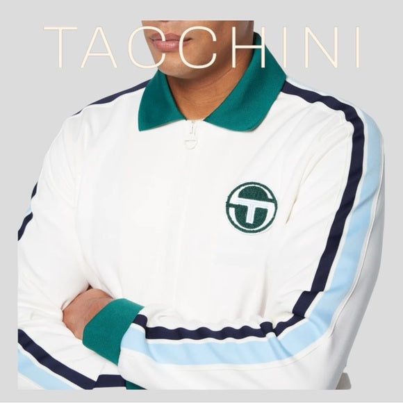 Men’s Sergio Tacchini Gardenia | Sky Blue | Navy Fashion Tracksuit NWT