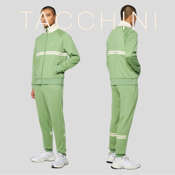 Men’s Sergio Tacchini Green Avocado | Gardenia Tracksuit NWT