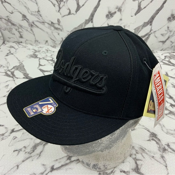 Men's American Needle LA DODGERS Black | Royal Blue 59FIFTY MLB Hats NWT