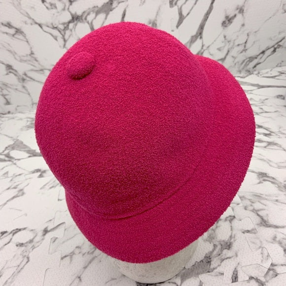 Men's Kangol Hot Pink | White Bermuda Casual Bucket Hat NWT