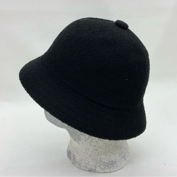 Men's Kangol Black | White Bermuda Casual Bucket Hat NWT