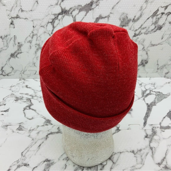 Men's RP55 Red | White Cuff Casual Beanies NWT