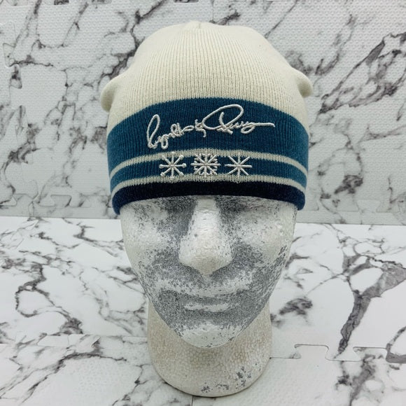 Men's RP55 Ivory | Blue Casual Beanies NWT