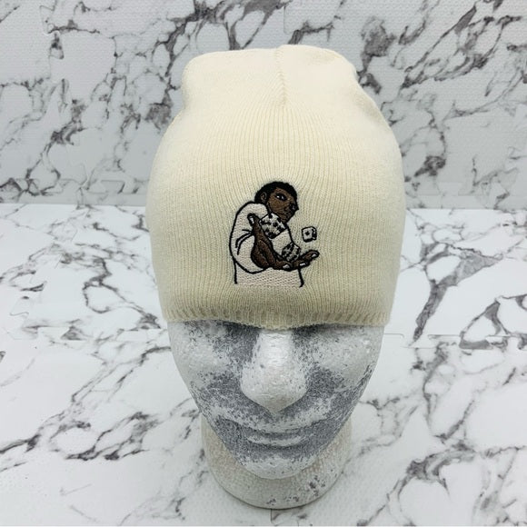 Men's RP55 Ivory Roll The 🎲 🎲 Casual Beanies NWT