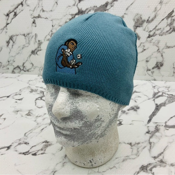 Men's RP55 Blue Roll The 🎲 🎲 Casual Beanies NWT