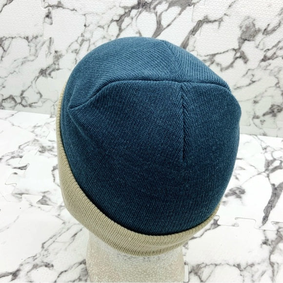 Men's RP55 Blue | Natural Cuff Casual Beanies NWT