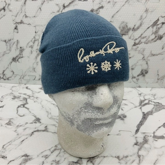 Men's RP55 Mid Blue | White Cuff Casual Beanies NWT