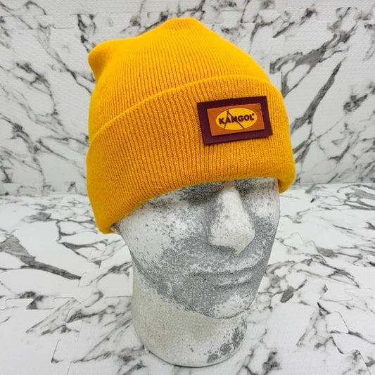 Men's Kangol Mustard Casual Beanies NWT &