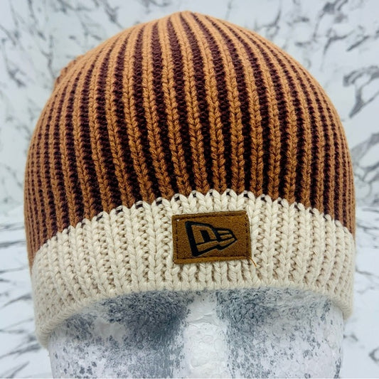 Men’s New Era Cap Cognac | Beige LA LAKERS Beanies NWT