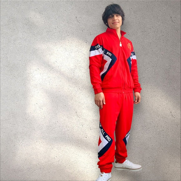 Men's Troop Red | White | Navy Tracksuit NWT