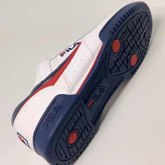 Men's Fila Original Fitness White | Navy | Red Original Fitness Sneakers NWT