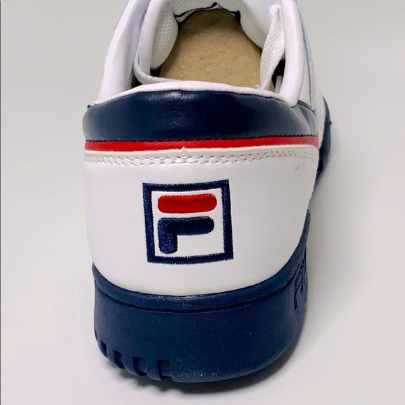 Men's Fila Original Fitness White | Navy | Red Original Fitness Sneakers NWT