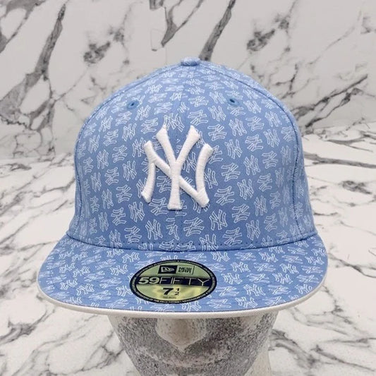 New Era Cap Lt.Blue | White All Over 59FIFTY NY Yankees Limited Edition